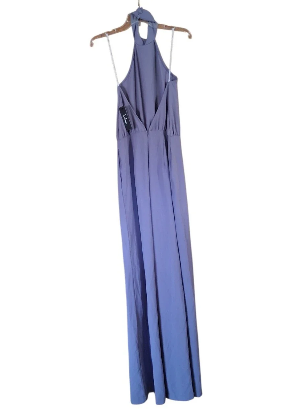 NWT Lulus Moment Of Life Halter Pocket Jumpsuit Size Medium